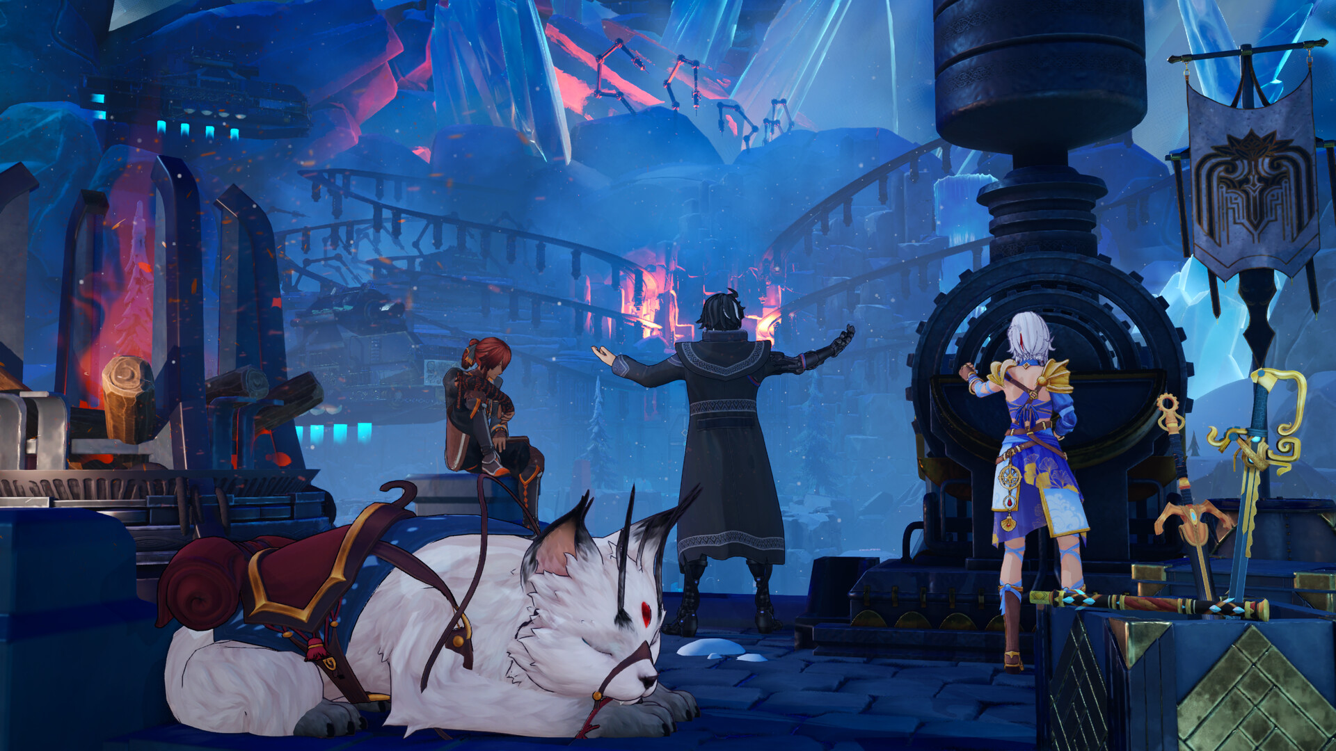 Combat d'Edge of Memories - capture officielle de la transformation Berserker